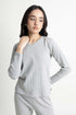 The Grey Ribbed T-Shirt